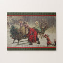 Search for vintage santa claus puzzles Saint nick