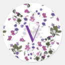 Search for dark violet stickers Floral