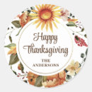 Search for thanksgiving sunflower stickers Fall