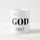 Search for god first mugs Faith