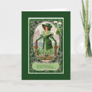 Search for vintage st patricks day cards Green