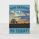 Search for grandfather 90th birthday cards 90 years old