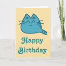 Search for blue cat birthday cards Kitten