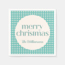 Search for vintage christmas paper napkins Pattern