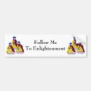 Search for enlightenment bumper stickers Religion