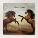 Search for wild horse puzzles Equestrian