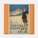 Search for vintage ski posters Cortina