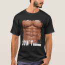 Search for six pack abs tshirts Fake
