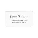 Search for black return address labels Classy