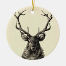 Search for stag christmas tree decorations Vintage