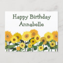 Search for happy birthday sunflower postcards Floral