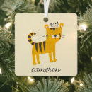 Search for tigers christmas tree decorations Cute