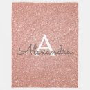 Search for rose gold blankets Pink