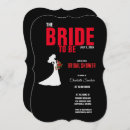 Search for bride silhouette invitations Elegant