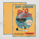 Search for bbq dad invitations Vintage