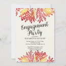 Search for autumn engagement party invitations Fall