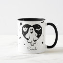 Search for bats halloween mugs Cute ghost
