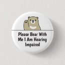 Search for deaf badges Message