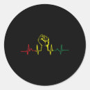 Search for power fist stickers Black history people