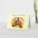 Search for equestrian birthday cards Gold