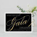 Search for black tie formal event invitations Sophisticated