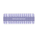 Search for lavender design return address labels Trendy