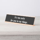 Search for funny sayings name plates Boss