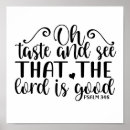 Search for taste posters Psalm 34 8