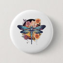 Search for beautiful dragonfly badges Dragonfly in amber