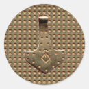 Search for hammered stickers Gold
