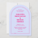Search for simple lilac wedding invitations Minimal