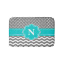 Search for teal grey bath mats Chevron