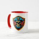 Search for pirate captain mugs Skull