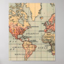 Search for classic map posters Trendy