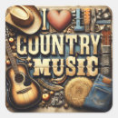 Search for country music stickers Cowboy