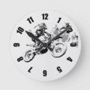 Search for motocross clocks Motorcycle rider