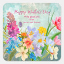 Search for bright flower stickers Colorful