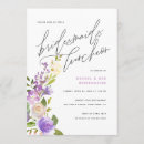 Search for purple hens party invitations Rose