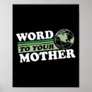 Search for mother earth posters Green