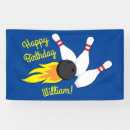 Search for bowling banners Birthday