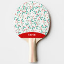 Search for christmas ping pong paddles Red