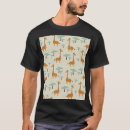 Search for giraffe patterns tshirts Safari