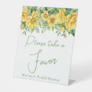 Search for bridal shower favor signs Floral