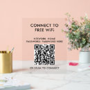 Search for free wifi posters Scan to connect
