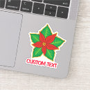 Search for white poinsettia stickers Flower