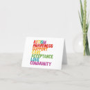 Search for autism acceptance cards Awareness