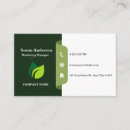 Search for forest standard business cards Green