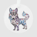 Search for siberian husky christmas tree decorations Dogs