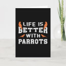 Search for bird pet cards Parrots