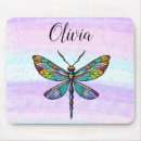 Search for dragonfly mousepads Red